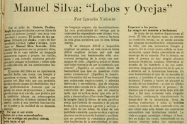 Manuel Silva: "lobos y ovejas"