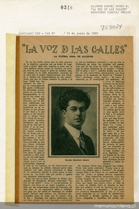 La voz de las calles: la última obra de Allende