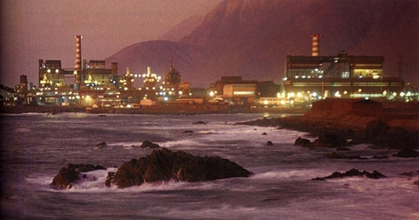 Atardecer en Tocopilla, 1986