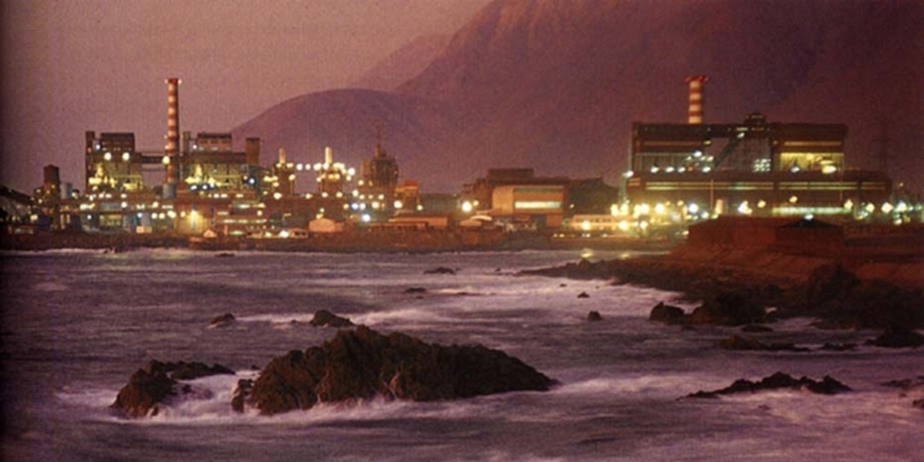 Atardecer en Tocopilla, 1986