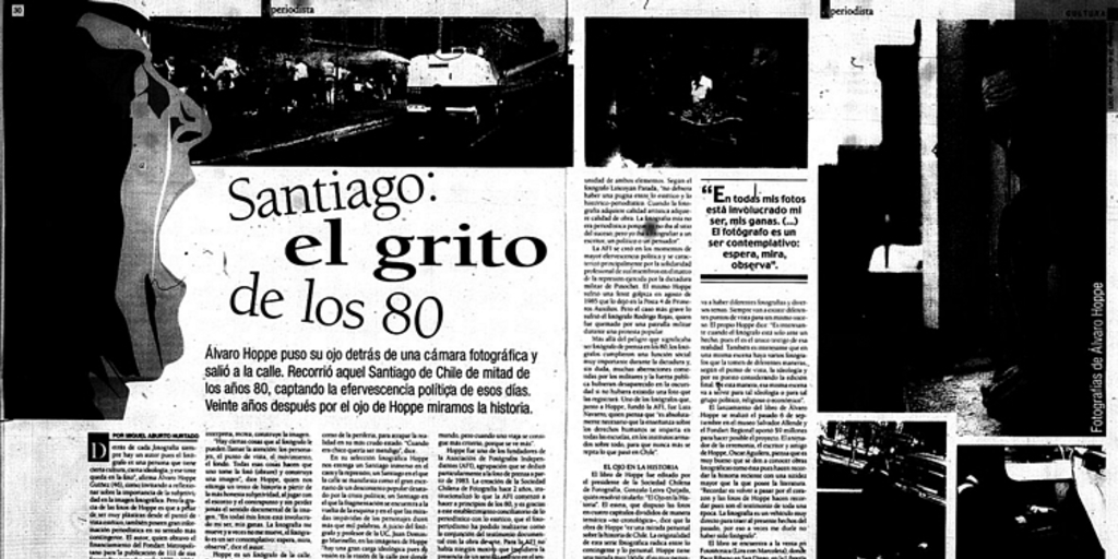 Santiago: el grito del los 80