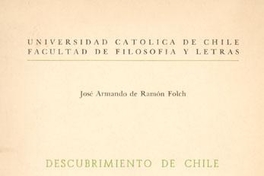Descubrimiento de Chile y compañeros de Almagro