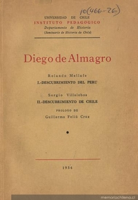 Diego de Almagro : descubrimiento del Perú