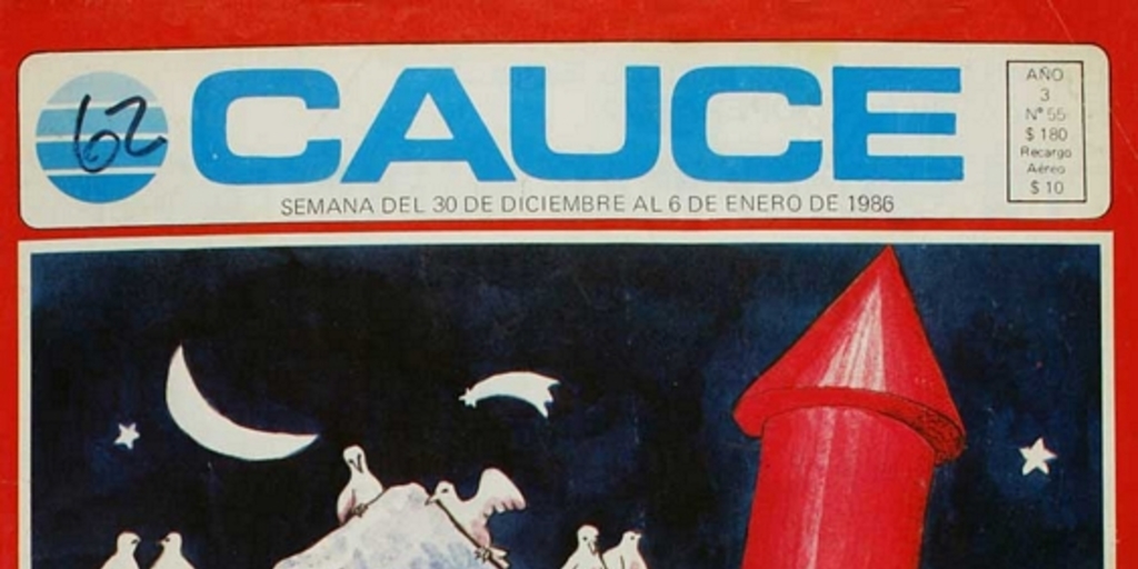 Revista Cauce: nº 55-67, 30 de enero a 24 de marzo de 1986