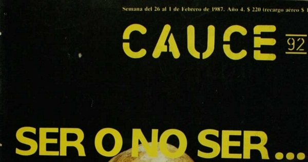 Revista Cauce: nº 92-101, 26 de febrero a 31 marzo de 1987