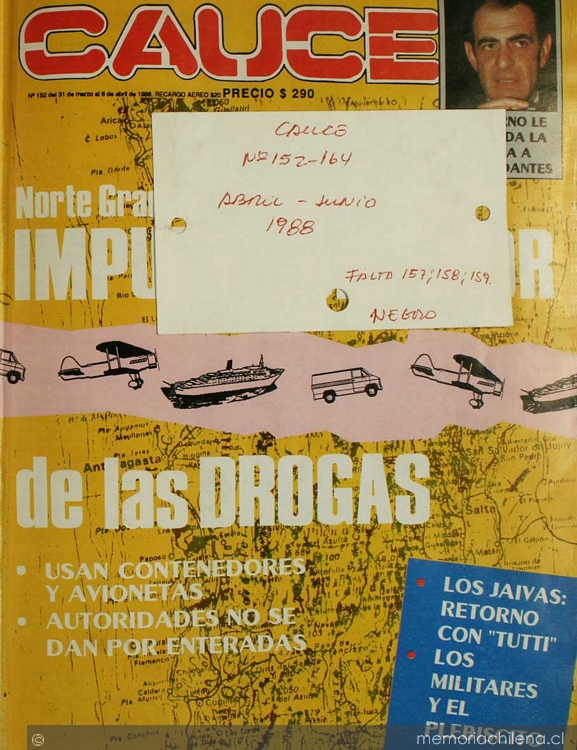 Revista Cauce: nº 152-164, 31 de marzo a 27 de junio de 1988