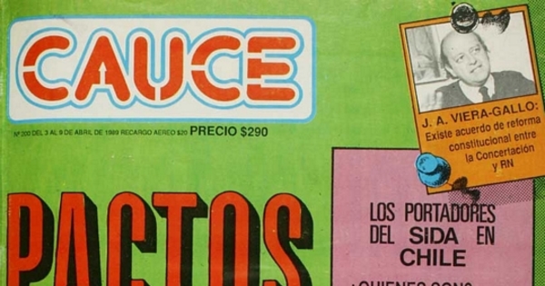 Revista Cauce: nº 200-212, 3 de abril a 26 de junio de 1989