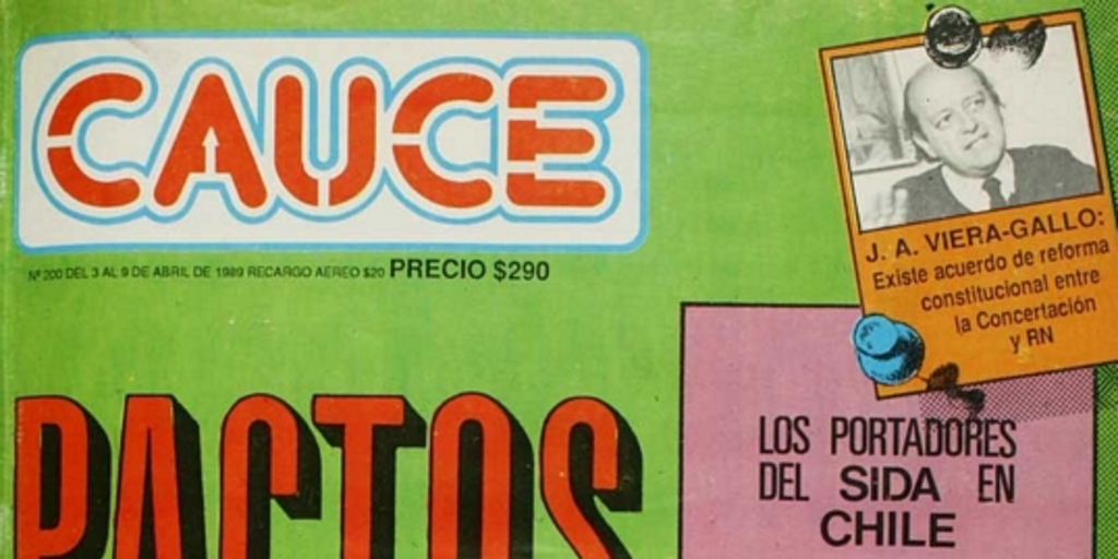 Revista Cauce: nº 200-212, 3 de abril a 26 de junio de 1989