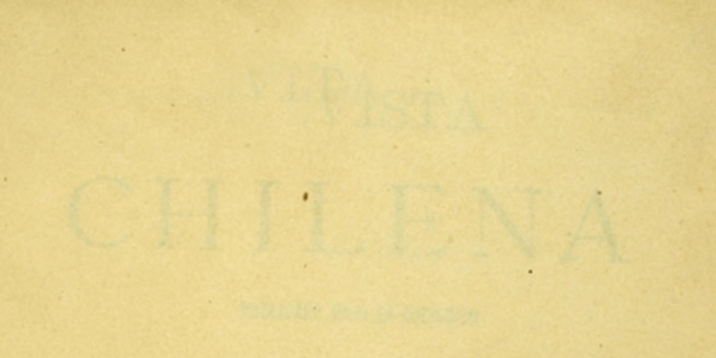 Revista Chilena, tomo 3, 1875