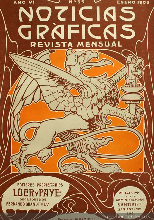 Noticias Gráficas: año 6, n° 55, enero de 1908