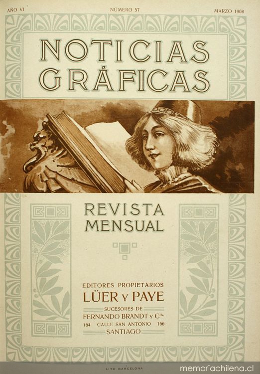 Noticias Gráficas: año 6, n° 57, marzo de 1908