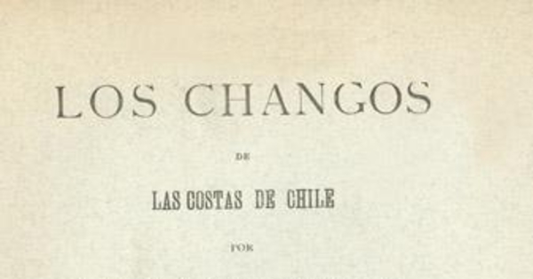 Los changos de las costas de Chile