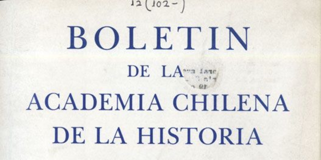 Acerca de la bibliografía chilena en los últimos cincuenta años