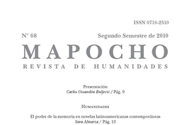 Mapocho: n° 68, segundo semestre de 2010