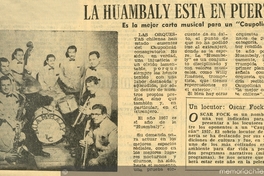 La Huambaly está en puerta