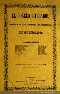 El Correo Literario: año 1, n° 1, 11 de julio de 1864