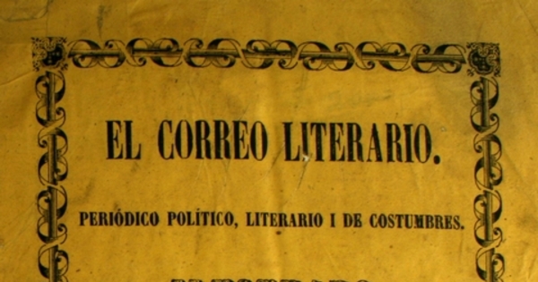 El Correo Literario: año 1, n° 1, 11 de julio de 1864