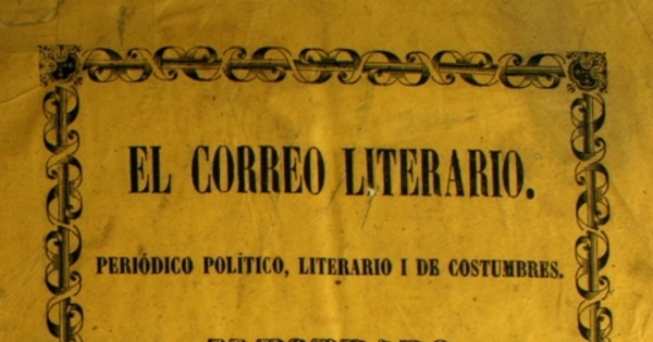 El Correo Literario: año 1, n° 1, 11 de julio de 1864