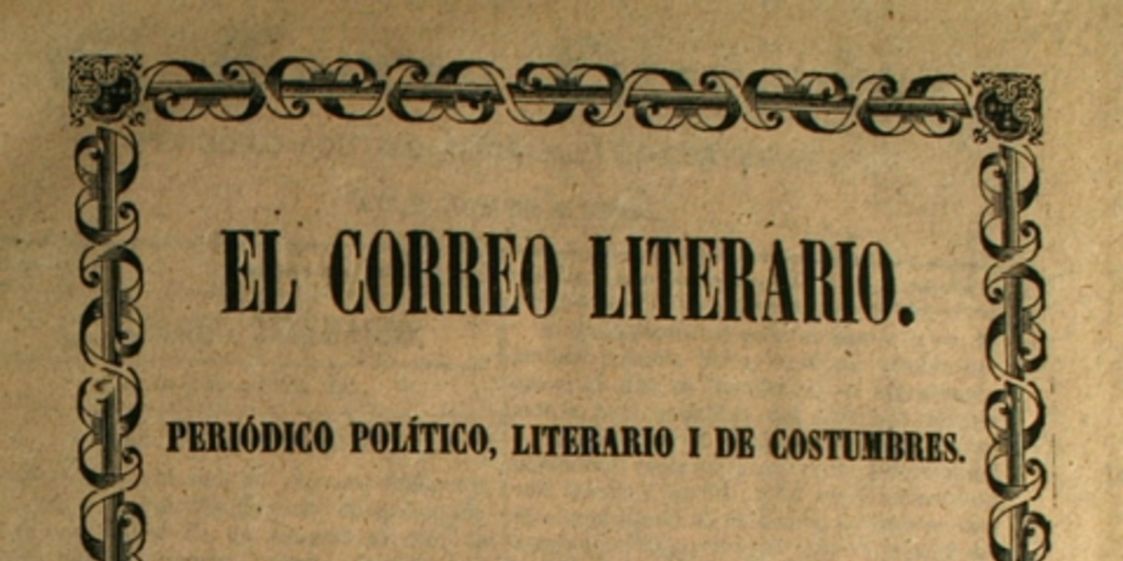 El Correo Literario: año 1, nº 2, 17 de julio de 1864