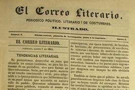 El Correo Literario: año 1, nº5, 7 de agosto de 1864