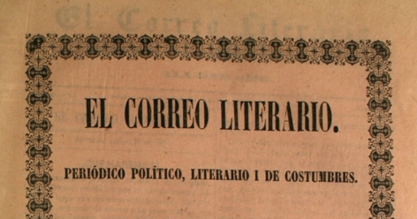 El correo literario: año 1, nº 7, 21 de agosto de 1864