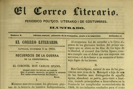 El correo literario: año 1, nº 9, 4 de septiembre de 1864