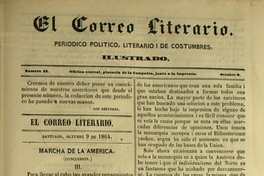 El correo literario: año 1, nº 14, 9 de octubre de 1864