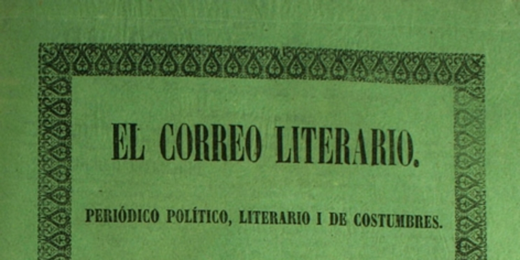 El correo literario: año 1, nº 16, 23 de octubre de 1864