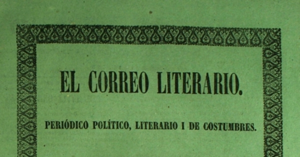 El Correo Literario: año 1, nº18, 6 de noviembre de 1864