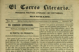 El Correo Literario: año 1, nº20, 20 de noviembre de 1864