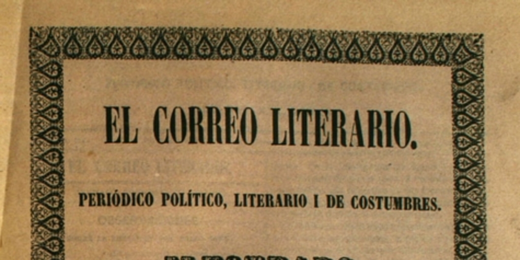 El Correo Literario: año 1, nº21, 27 de noviembre de 1864