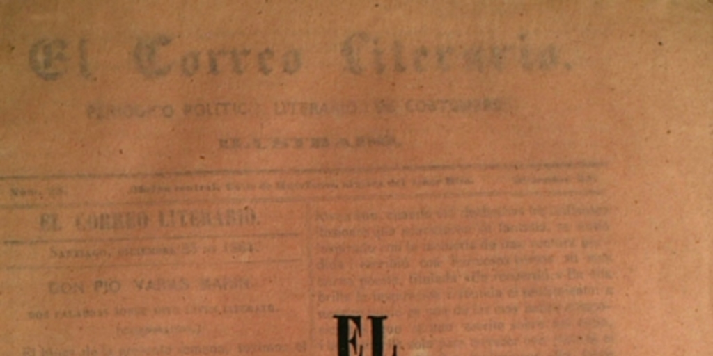 El Correo Literario: año 1, nº25, 25 de diciembre de 1864