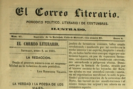 El Correo Literario: año 1, nº27, 8 de enero de 1865