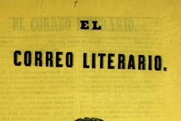 El Correo Literario: año, 1 nº 1, 27 de agosto de 1867