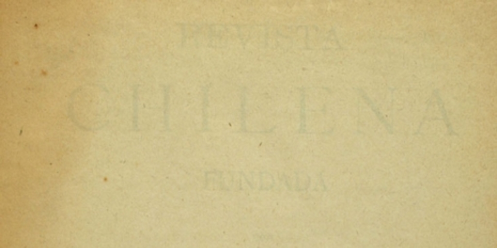 Revista Chilena: tomo 15, 1879