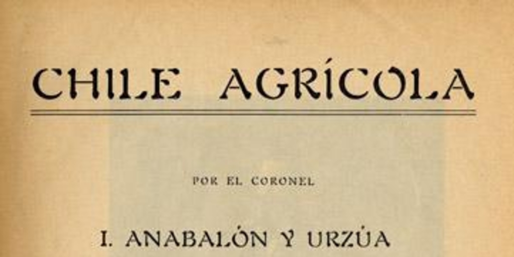 Chile agrícola