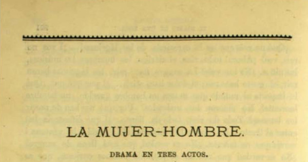 La mujer-hombre