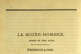 La mujer-hombre