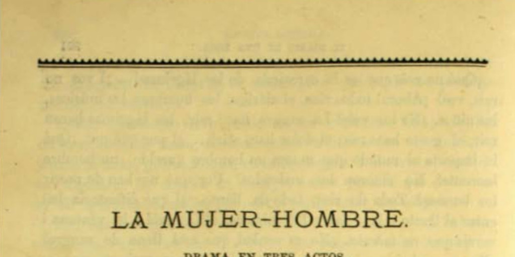 La mujer-hombre