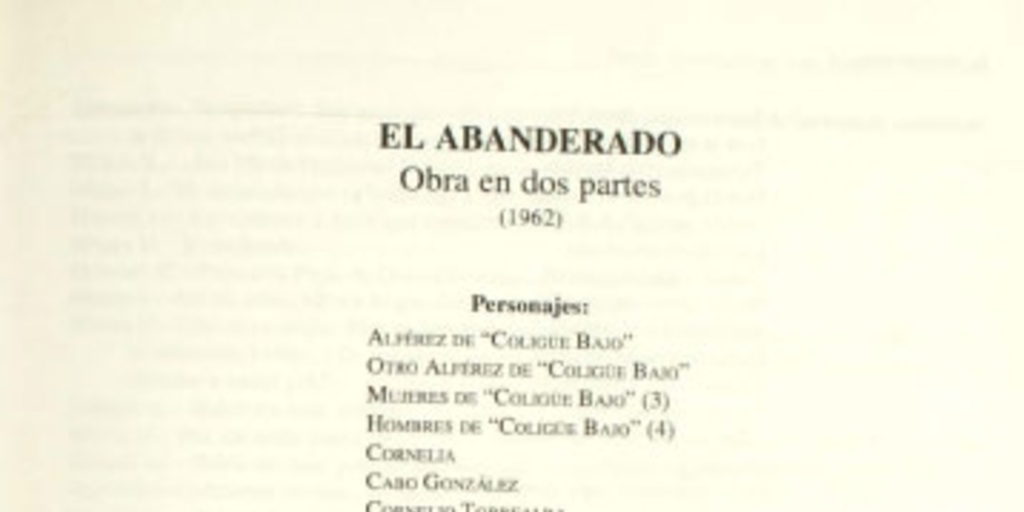 El abanderado