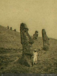 Ídolos en la Isla de Pascua