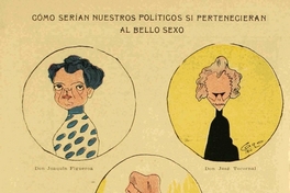 Cómo serían nuestros políticos si pertenecieran al bello sexo: caricatura