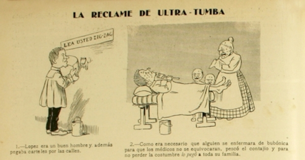 La reclame de ultra-tumba