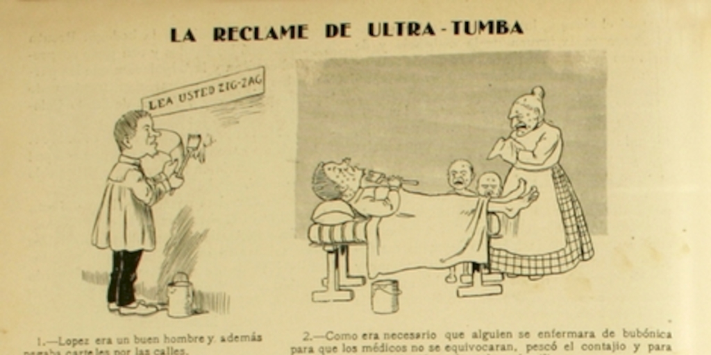 La reclame de ultra-tumba