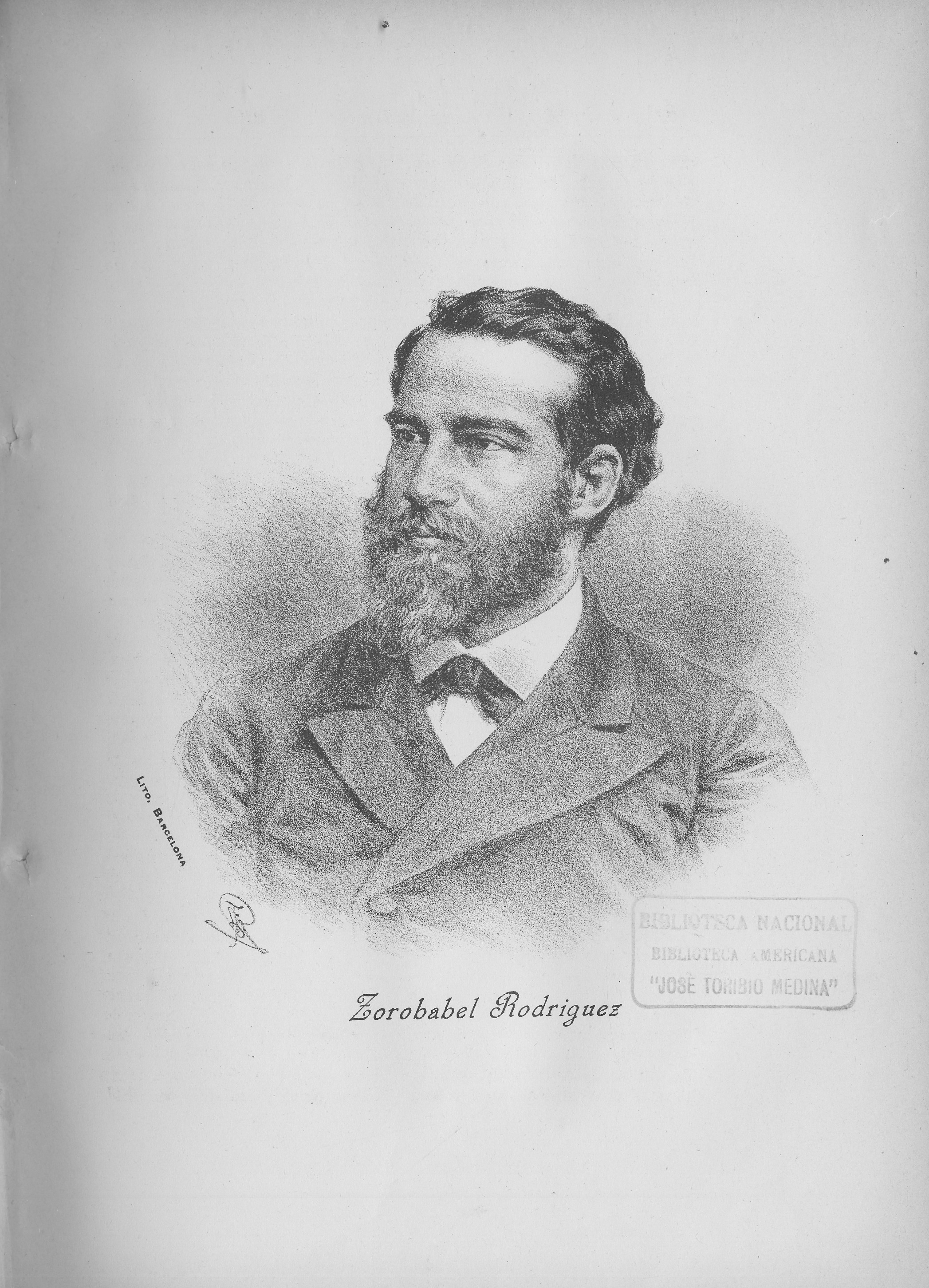 Zorobabel Rodríguez, 1839-1901