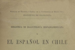 El español en Chile