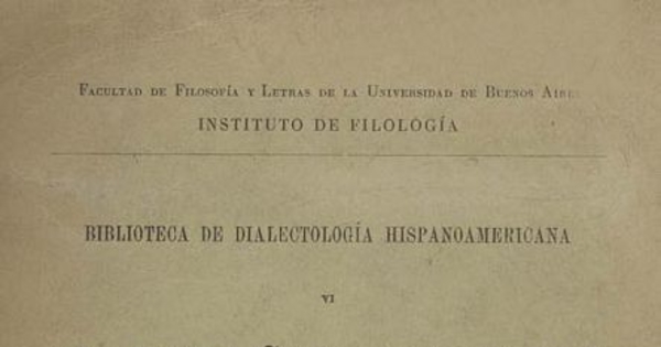 Dialectología hispanoamericana