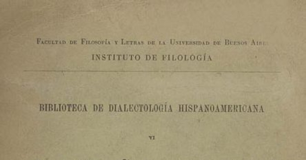 Dialectología hispanoamericana