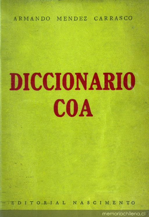 Diccionario coa