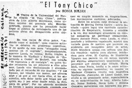 El Tony chico